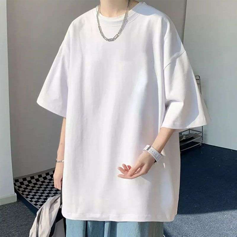 オーバーサイズ半袖Tシャツ シンプルファッション