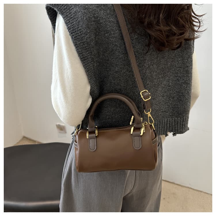 シンプルファッション バッグ二通り仕様ミニショルダーバッグ
