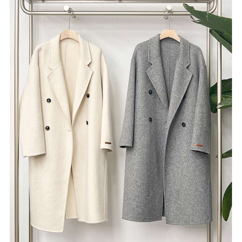 シンプルロングチェスターコート シンプルファッション