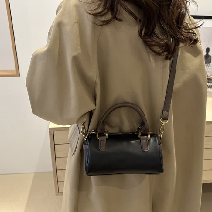 シンプルファッション バッグ二通り仕様ミニショルダーバッグ