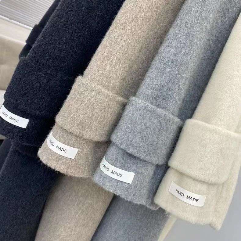 温もりデュッフルコート シンプルファッション