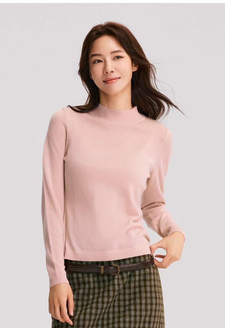 スタイリッシュフィットニット シンプルファッション