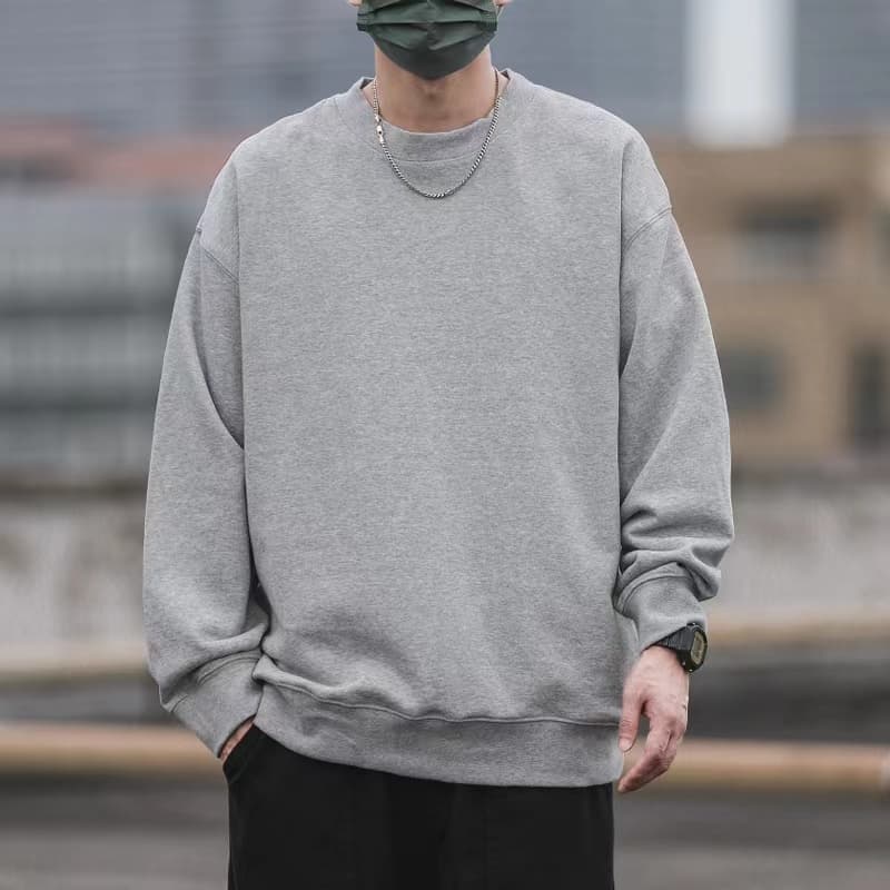 オーバーサイズ トレーナー シンプルファッション