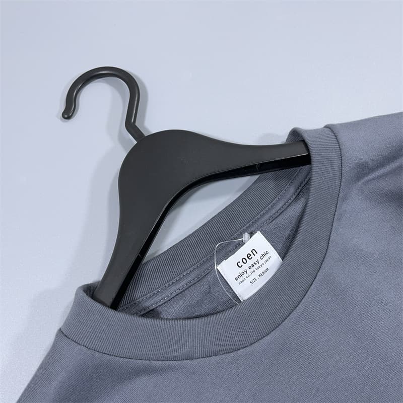 ワイドシルエット長袖カットソー シンプルファッション