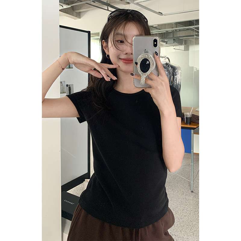 シンプル ベーシック Tシャツ シンプルファッション