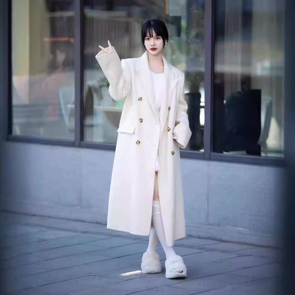 シンプルロングコート シンプルファッション