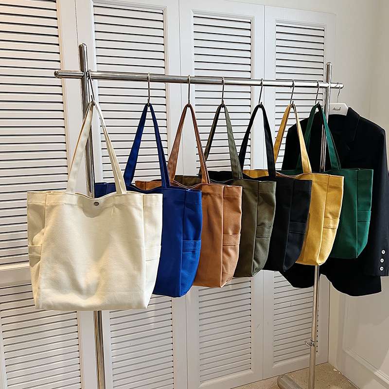 シンプル大容量トートバッグ シンプルファッション