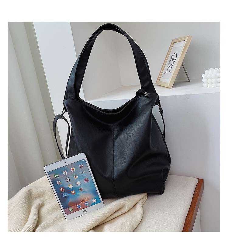 シンプル大容量トートバッグ シンプルファッション