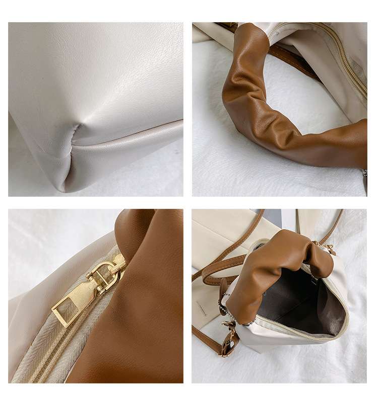 シンプル仕様スクエアトートバッグ シンプルファッション