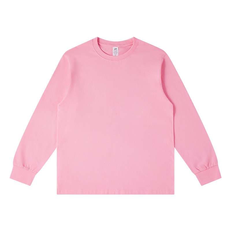シンプルベーシック長袖Tシャツ シンプルファッション