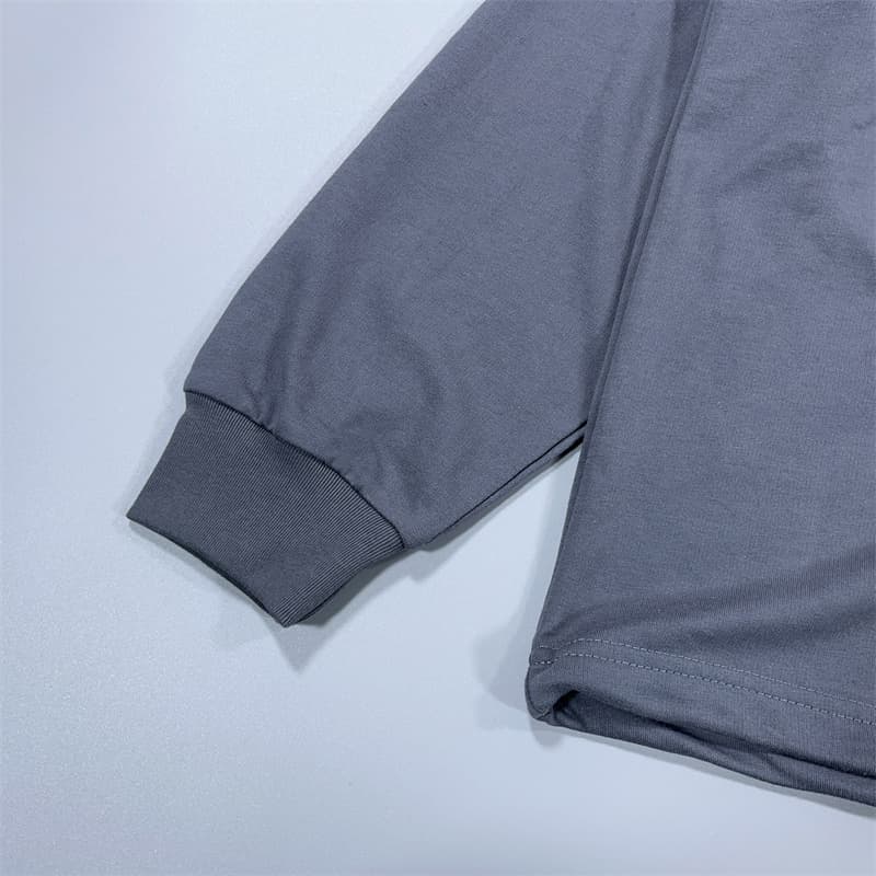 ワイドシルエット長袖カットソー シンプルファッション