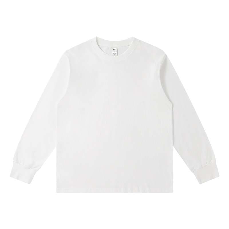 シンプルベーシック長袖Tシャツ シンプルファッション