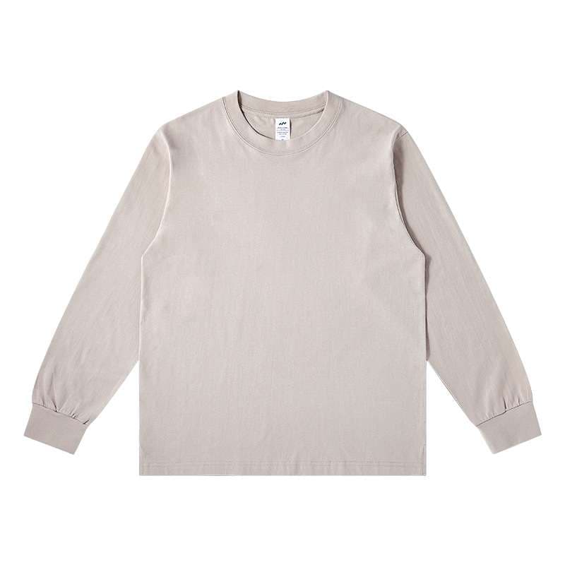シンプルベーシック長袖Tシャツ シンプルファッション
