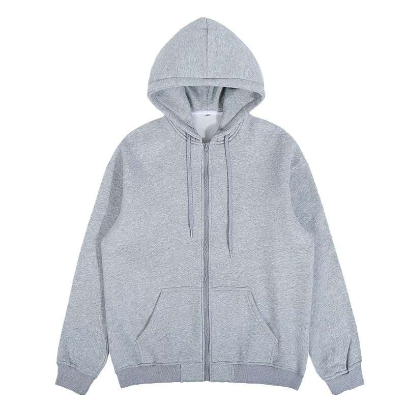 ジップアップパーカー シンプルファッション
