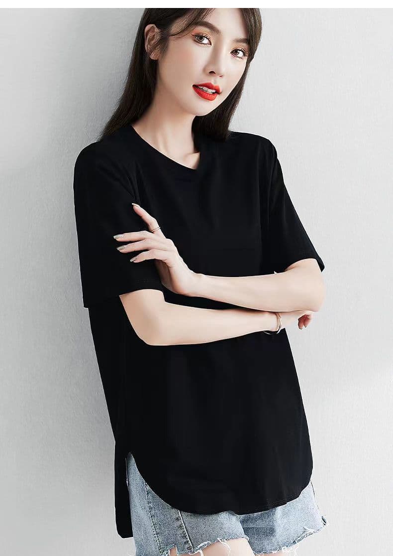 ゆるシルエット半袖シャツ シンプルファッション
