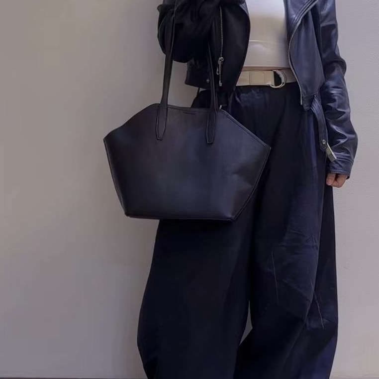 幾何学フォルム トートバッグ シンプルファッション