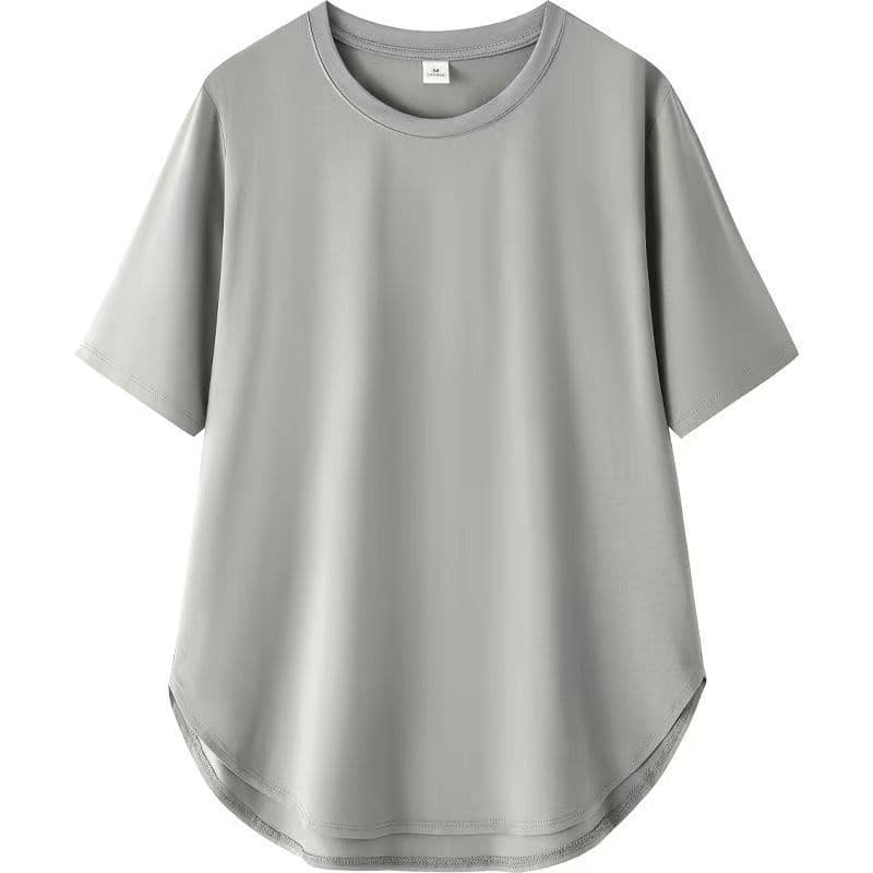 ゆるシルエット半袖シャツ シンプルファッション
